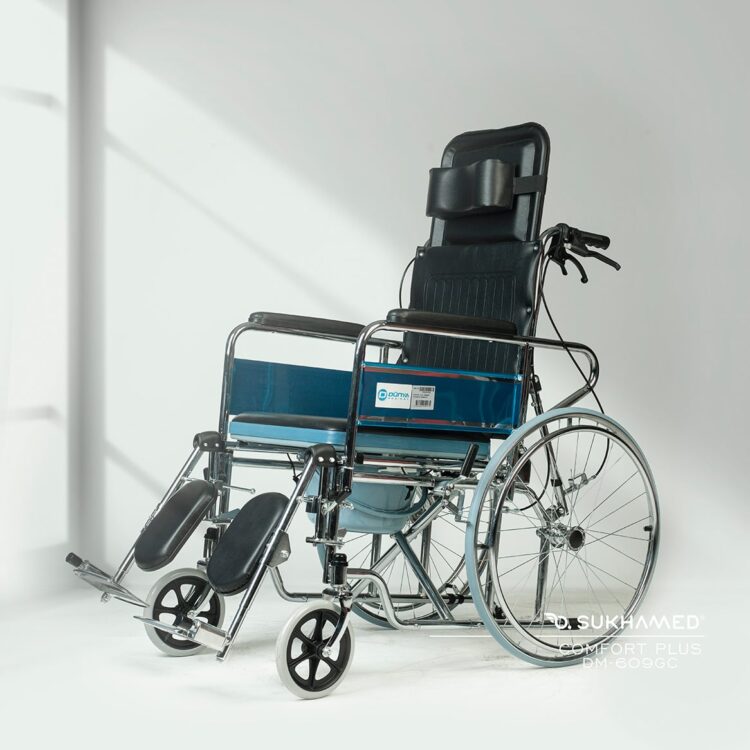 KY-609GC Tuvalet Özellikli Tekerlekli Sandalye