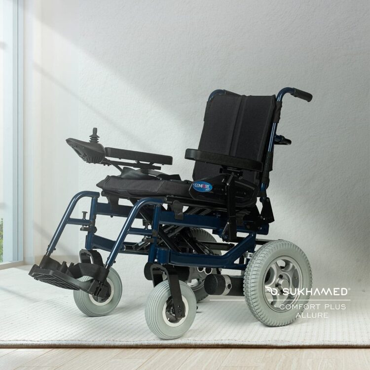 Allure Mavi Akülü Tekerlekli Sandalye