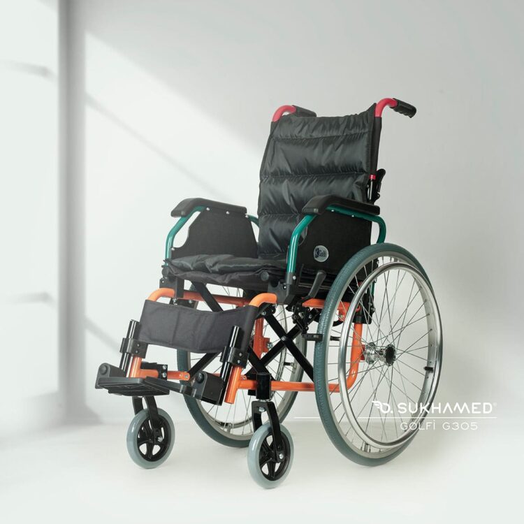 Golfi G305 Alüminyum Pediatrik Tekerlekli Sandalye