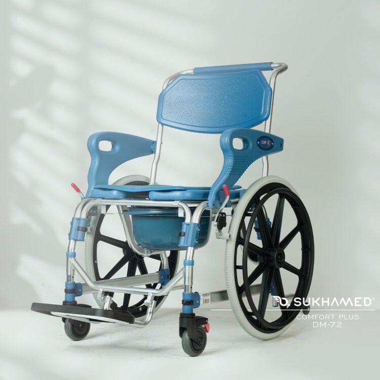 DM-72 Banyo ve Tuvalet Özellikli Tekerlekli Sandalye