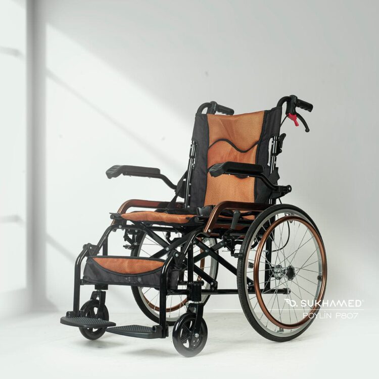 P807 Refakatçi Tekerlekli Sandalye