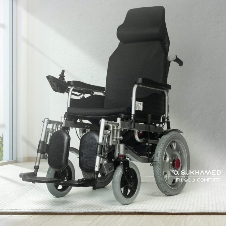 fh903 comfort akülü tekerlekli sandalye