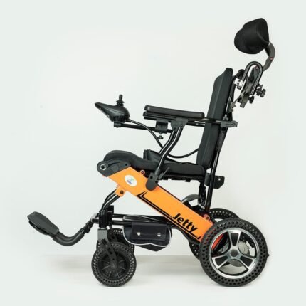 JETTY JT-311 HAFİF AKÜLÜ TEKERLEKLİ SANDALYE